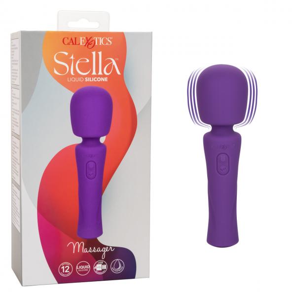 Stella Liquid Silicone Massager Purple Sex Toy Product