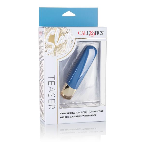 Slay Teaser Blue Bullet Vibrator Sex Toy Product