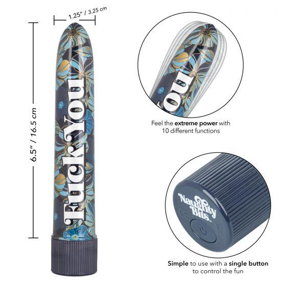 Naughty Bits F*ck You Personal Vibrator Sex Toy Product
