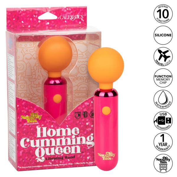 Naughty Bits Home Cumming Queen Vibrating Wand Sex Toy Product