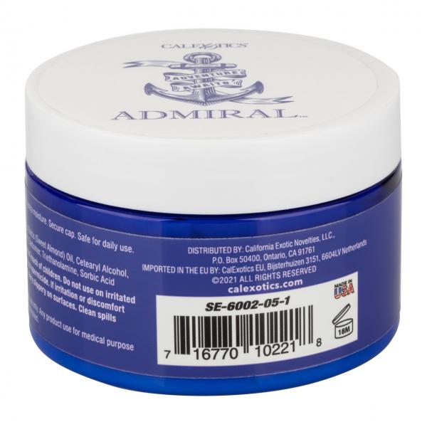 Admiral All Hands On Deck Masturbation Cream 8oz Jar Sex Toy Product