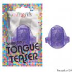 Foil Pack Vibrating Tongue Teaser Purple 24pk Sex Toy Product