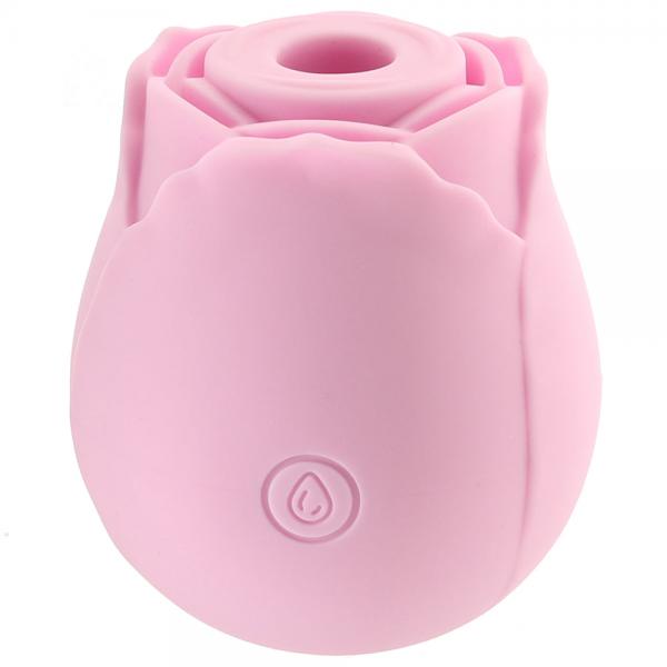 Hello Sexy! Petal To The Metal Rose Suction Vibe Pink Sex Toy Product
