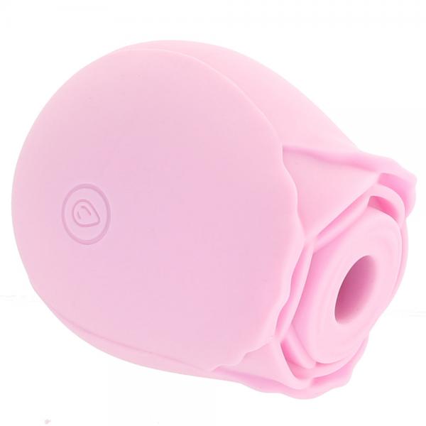 Hello Sexy! Petal To The Metal Rose Suction Vibe Pink Sex Toy Product