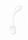 Chrystalino G-Rider White Glass G-Spot Dildo Sex Toy Product