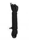 Ouch Japanese Rope 17.5ft Black Sex Toy Product