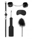 Ouch Introductory Bondage Kit #4 Black Sex Toy Product