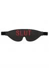 Ouch! Blindfold Slut Black Sex Toy Product