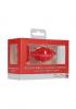 Regular Ribbed Diamond Heart Plug Red Sex Toy Product Image 2