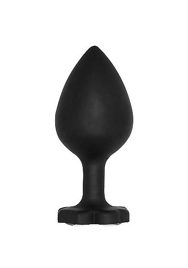 Regular Lucky Diamond Butt Plug Black Sex Toy Product