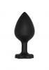 Regular Lucky Diamond Butt Plug Black Sex Toy Product Image 4