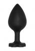 Extra Large Lucky Diamond Butt Plug Black Sex Toy Product Image 4