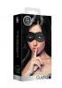 Velvet & Velcro Eye Mask Adjustable Black Sex Toy Product Image 2