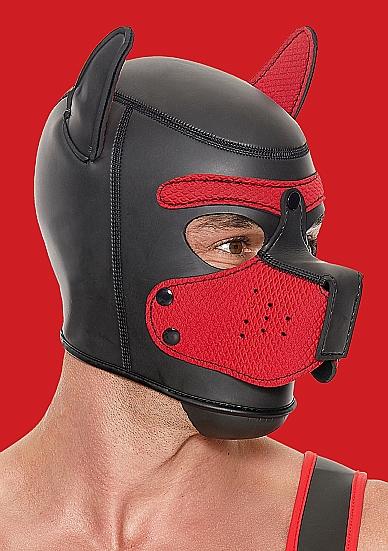 Ouch! Neoprene Puppy Hood Red Sex Toy Product