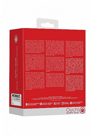 Ouch! Neoprene Puppy Hood Red Sex Toy Product