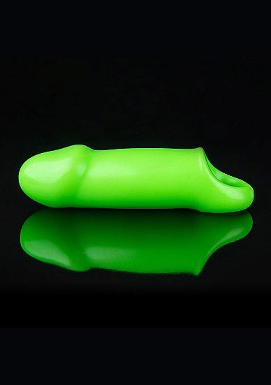 Glow Smooth Thick Stretchy Penis Sleeve Glow In The Dark Sex Toy Product