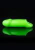 Glow Smooth Thick Stretchy Penis Sleeve Glow In The Dark Sex Toy Product Image 1