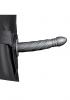 Ouch! Twisted Hollow Strap-on 8in Gunmetal Sex Toy Product Image 1