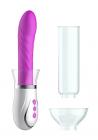 Pumped Twister 4 In 1 Couples Rechargeable Pump Kit Purple Sex Toy Product