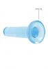 Realrock Non Realistic Dildo W Suction Cup 5.3in Blue Sex Toy Product Image 4