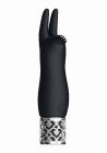 Royal Gems Elegance Black Rechargeable Silicone Bullet Sex Toy Product