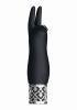 Royal Gems Elegance Black Rechargeable Silicone Bullet Sex Toy Product Image 1