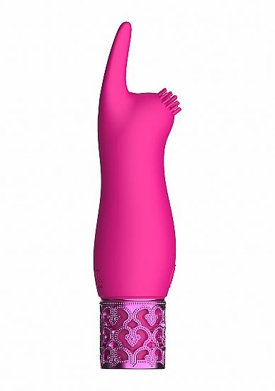 Royal Gems Elegance Pink Rechargeable Silicone Bullet Sex Toy Product
