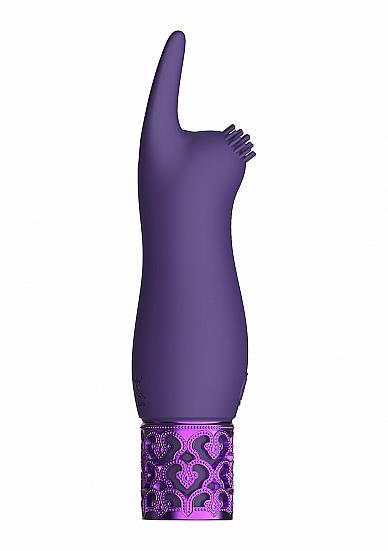 Royal Gems Elegance Purple Rechargeable Silicone Bullet Sex Toy Product