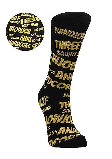 Sexy Socks Sexy Words 36-41 Sex Toy Product