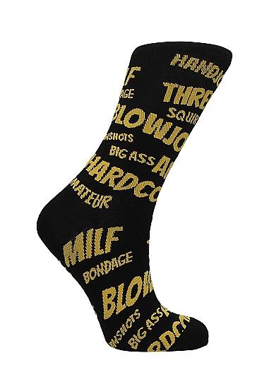 Sexy Socks Sexy Words 36-41 Sex Toy Product