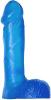 Cock W/Balls 7in Blue