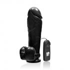 Thick Cock Balls Egg 10 inches Black Dildo Sex Toy Product