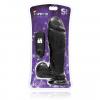 Thick Cock Balls Egg 10 inches Black Dildo Sex Toy Product Image 2