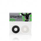 Power Stretch Donuts 2 Pack Black/Clear  Sex Toy Product