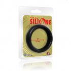Wide 2" Silicone Donut Black Ring	 Sex Toy Product