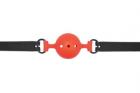 Stfu Breathable Ball Gag Large Black Orange O/S Sex Toy Product