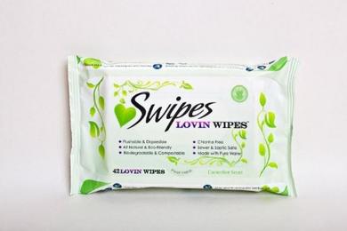 Swipes Cucumber Scented 42 Count Sex Toy Product