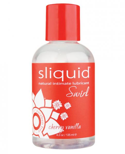 Sliquid Swirl Lubricant Cherry Vanilla 4.2oz Sex Toy Product