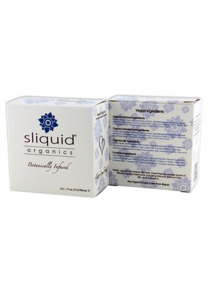 Sliquid Organics Lube Cube 12 Sample Packs Sex Toy Product