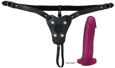 Single Strap Leather Harness