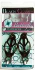 Black Butterfly Clamp W/Link Chain