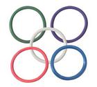 2in Soft C Rings Rainbow