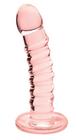 Blown Basic Curve Spiral, Pink