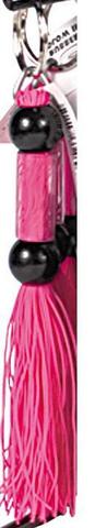 Whip Keychain 6in Glow Pink