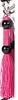 Whip Keychain 6in Glow Pink
