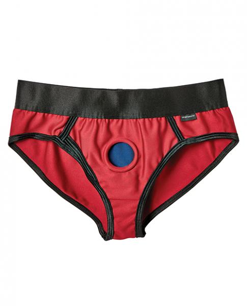 Sportsheets Em Ex Contour Harness 3X Red Blue Sex Toy Product