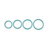Emerald Green O-ring 4pk Sex Toy Product Image 1