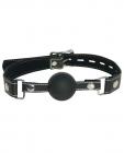 Edge Silicone Ball Gag Black O/S Sex Toy Product
