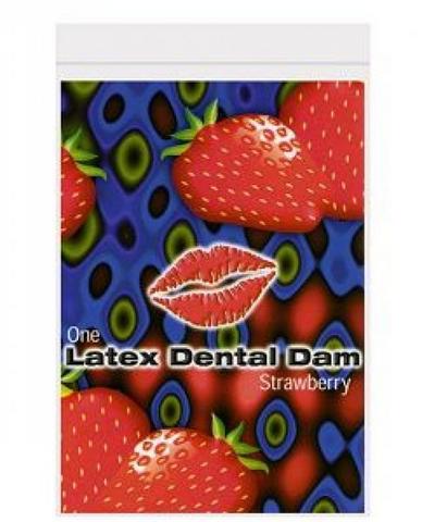 Latex Dental Dam Strawberry Sex Toy Product