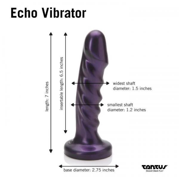 Echo Vibrating Midnight Purple Sex Toy Product